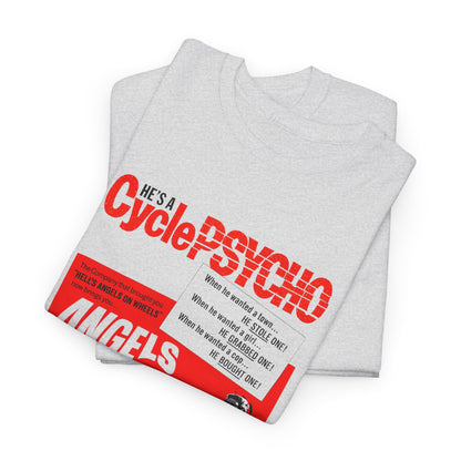 Cycle Psycho T-Shirt - Retro Au Go Go