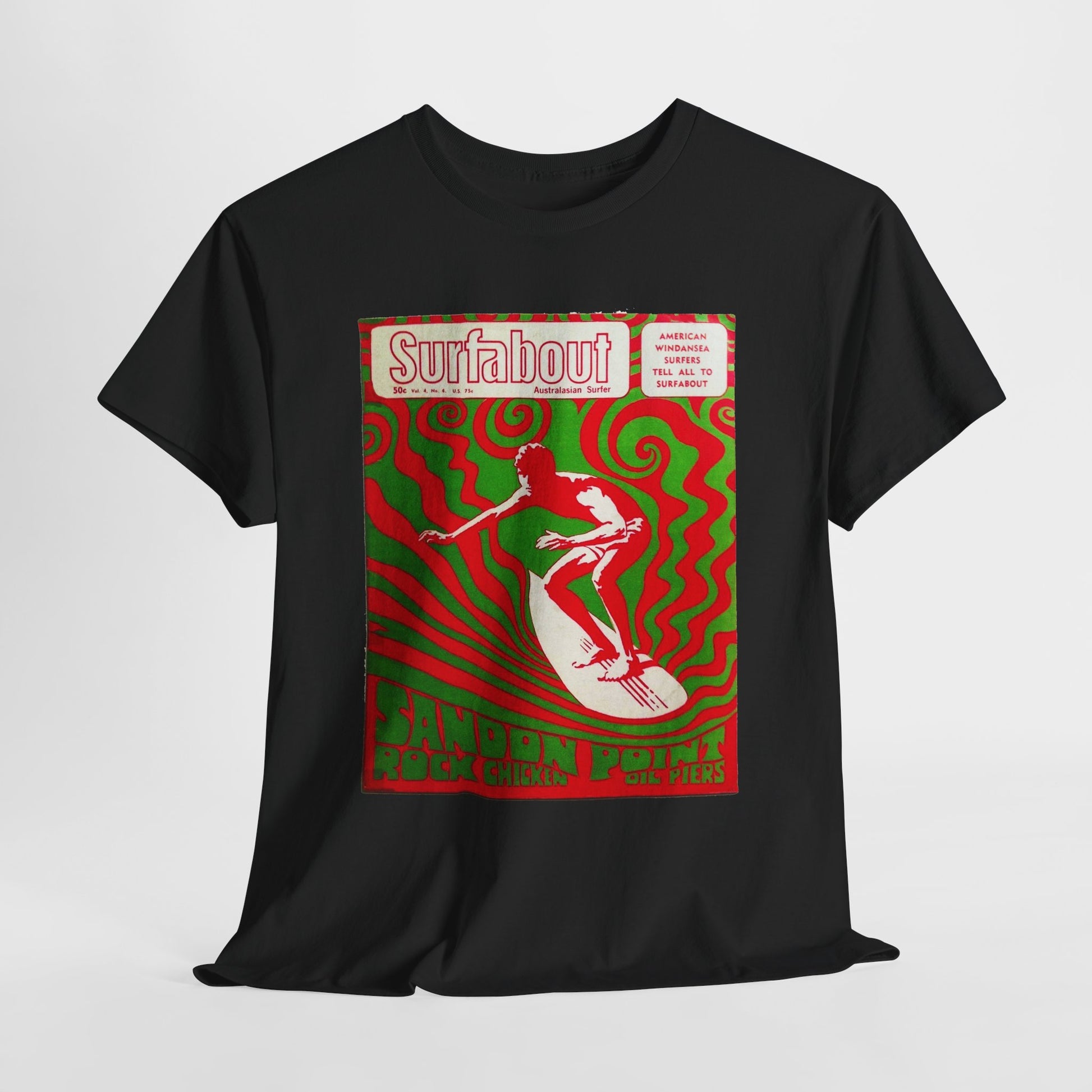 Surfabout Magazine T-shirt - Retro Au Go Go
