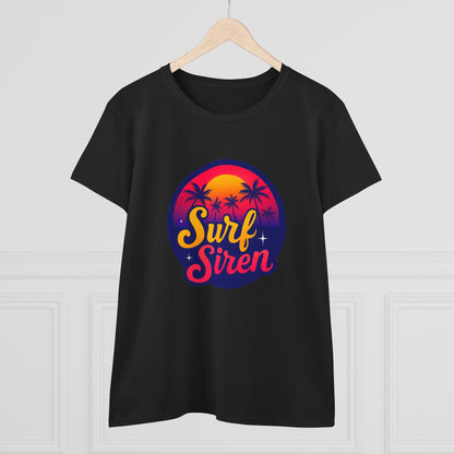Surf Siren Womens T-shirt - Retro Au Go Go