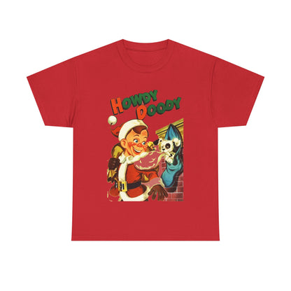 Howdy Doody Christmas T-shirt - Retro Au Go Go