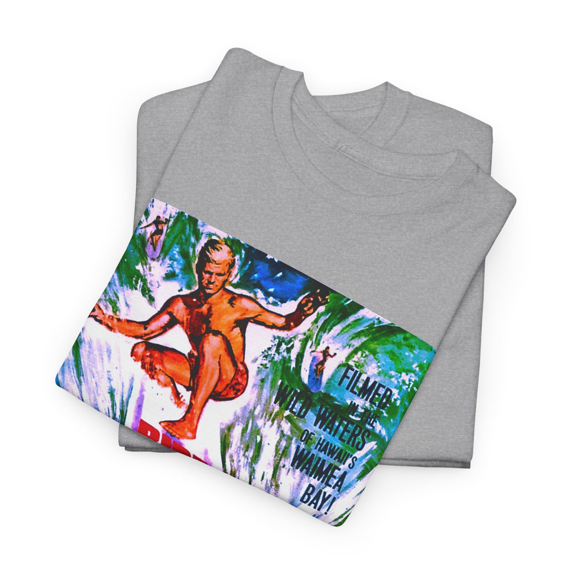 Ride The Wild Surf T-shirt - Retro Au Go Go