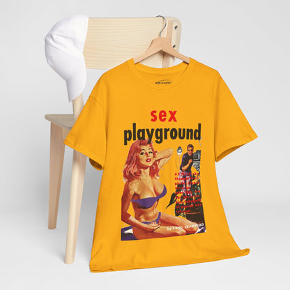 Sex Playground T-shirt - Retro Au Go Go