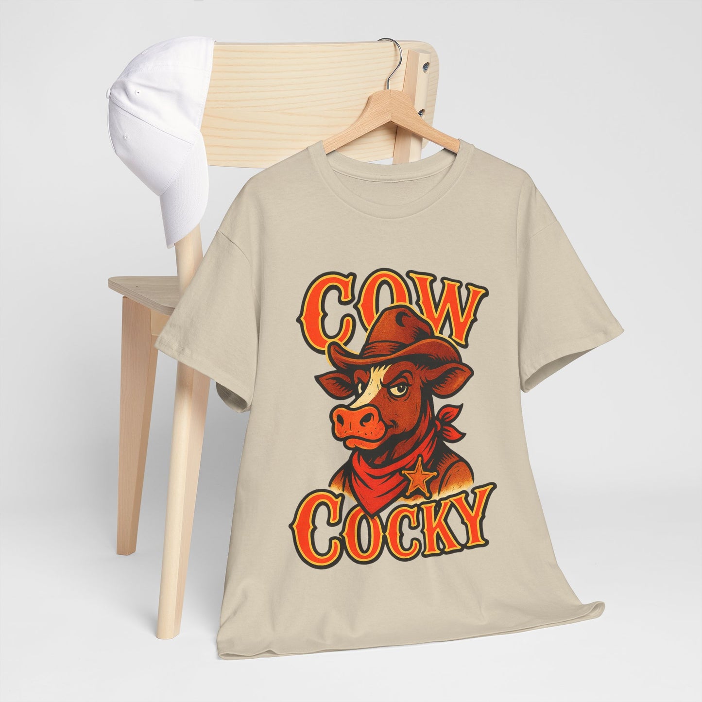 Cow Cocky T-Shirt - Retro Au Go Go