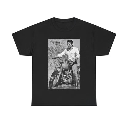 Elvis Chopper T-shirt - Retro Au Go Go