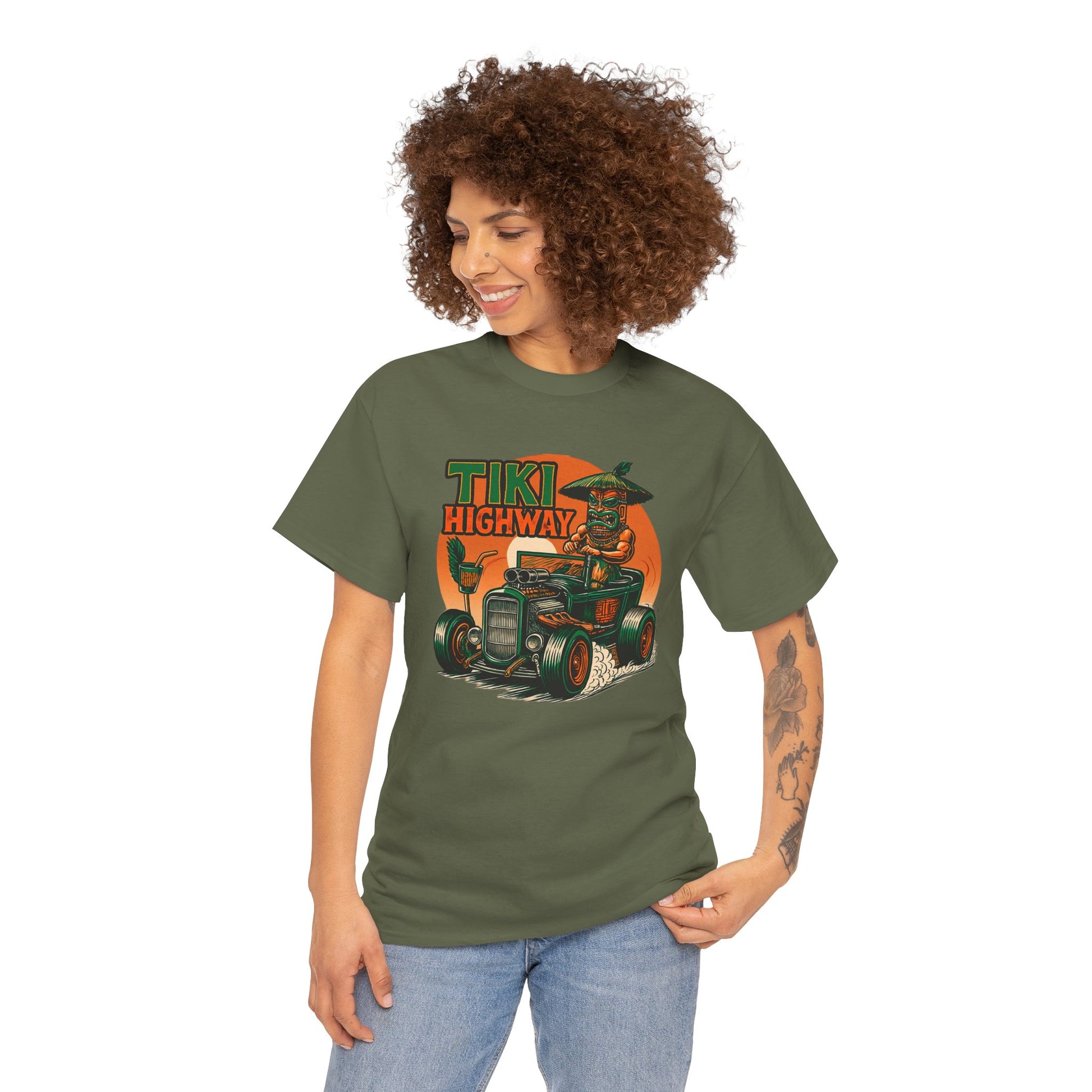 Tiki Highway T-shirt - Retro Au Go Go