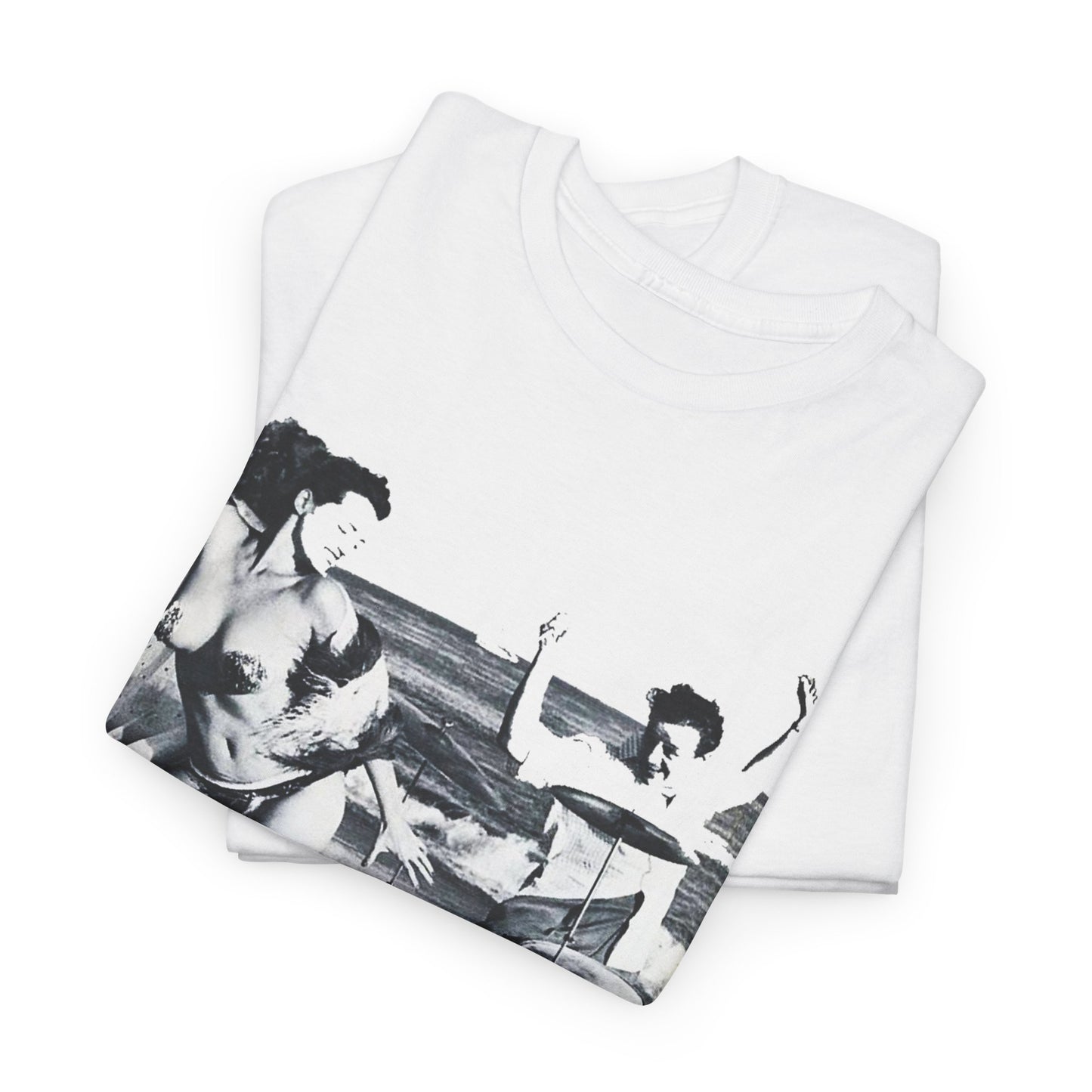 Beach Burlesque T-shirt - Retro Au Go Go