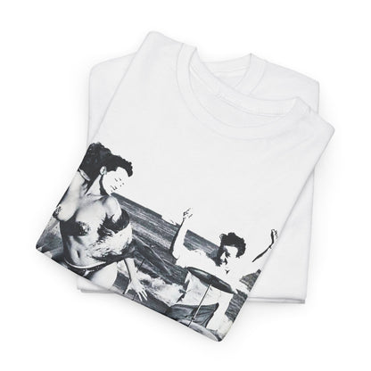 Beach Burlesque T-shirt - Retro Au Go Go