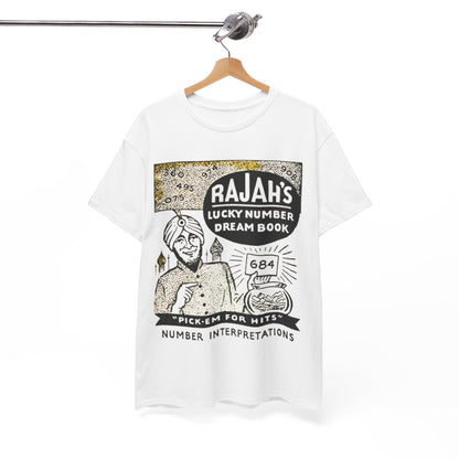 Rajah’s Lucky Number Dream Book T-Shirt - Retro Au Go Go