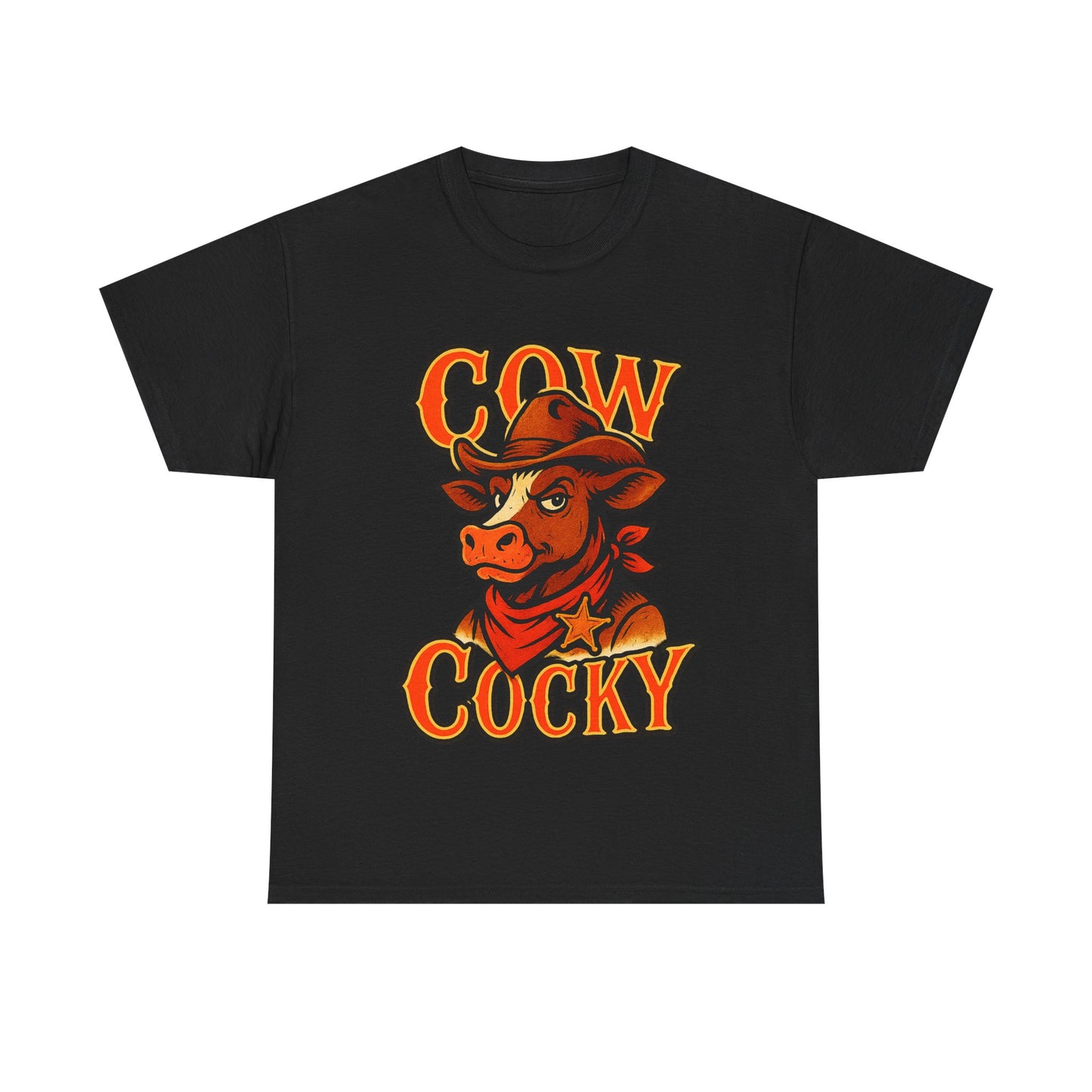 Cow Cocky T-Shirt - Retro Au Go Go