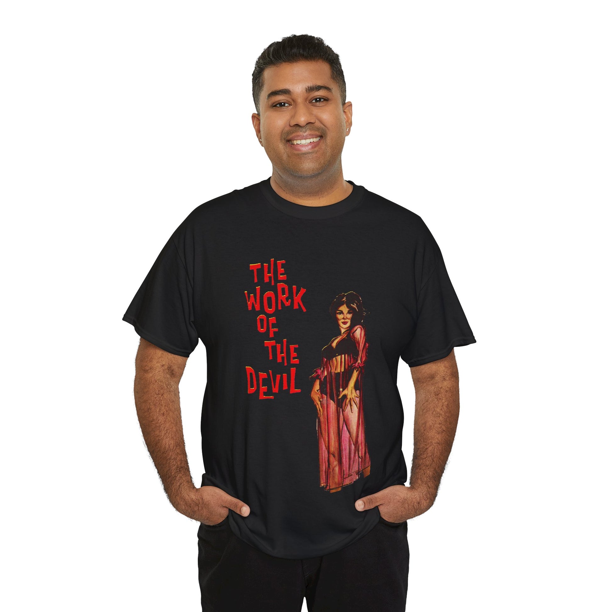 The Work Of The Devil T-shirt - Retro Au Go Go