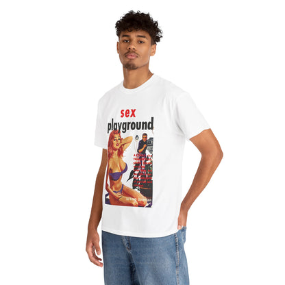 Sex Playground T-shirt - Retro Au Go Go
