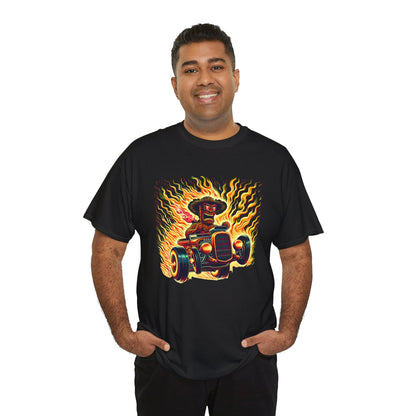 Tiki Hotrodder T-shirt - Retro Au Go Go
