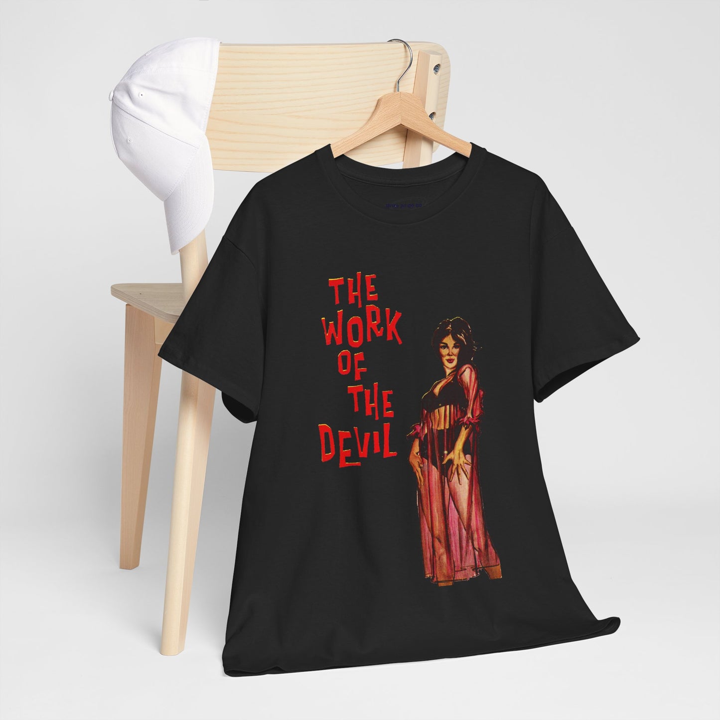 The Work Of The Devil T-shirt - Retro Au Go Go