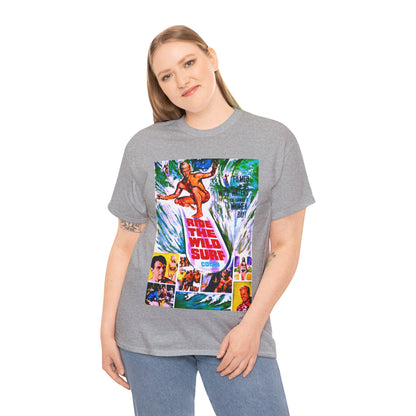 Ride The Wild Surf T-shirt - Retro Au Go Go