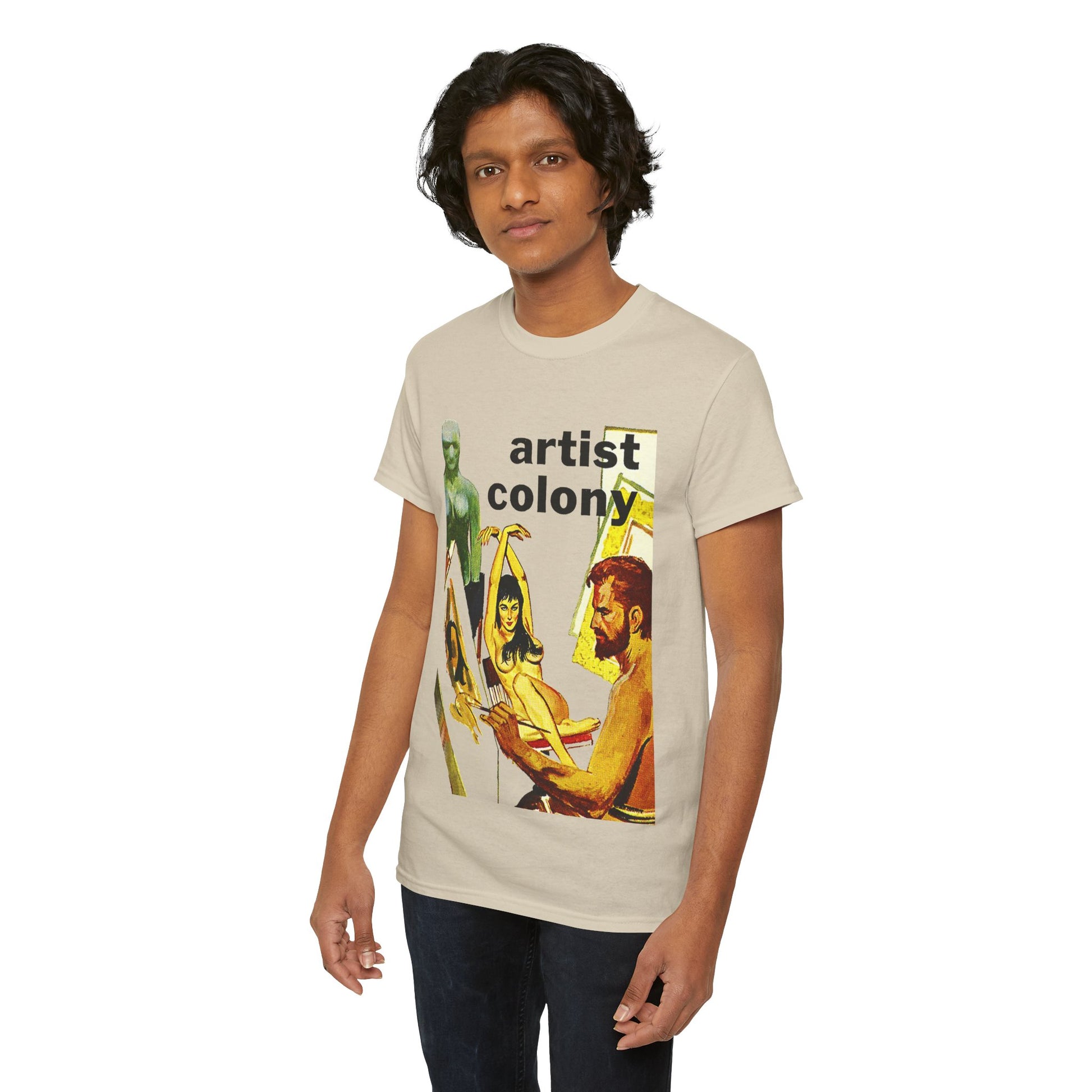 Artist Colony T-shirt - Retro Au Go Go