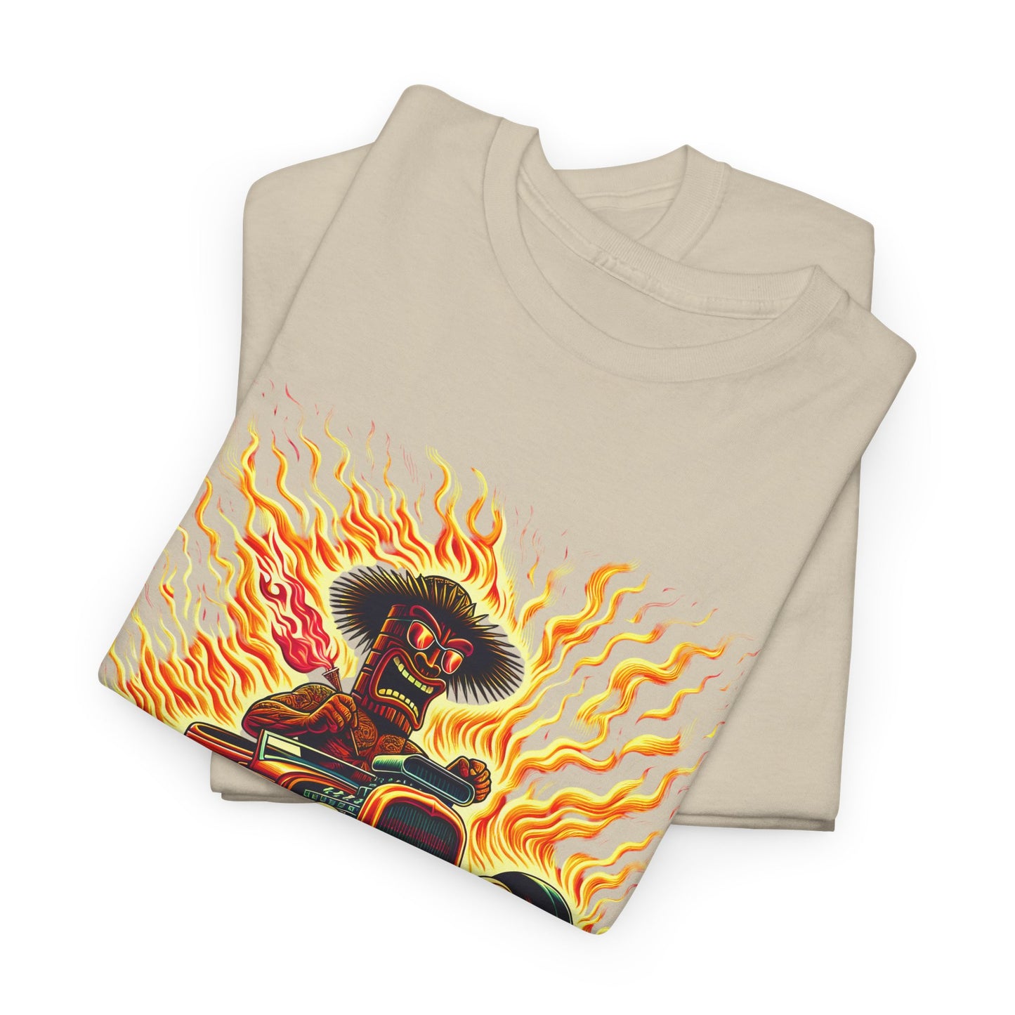 Tiki Hotrodder T-shirt - Retro Au Go Go
