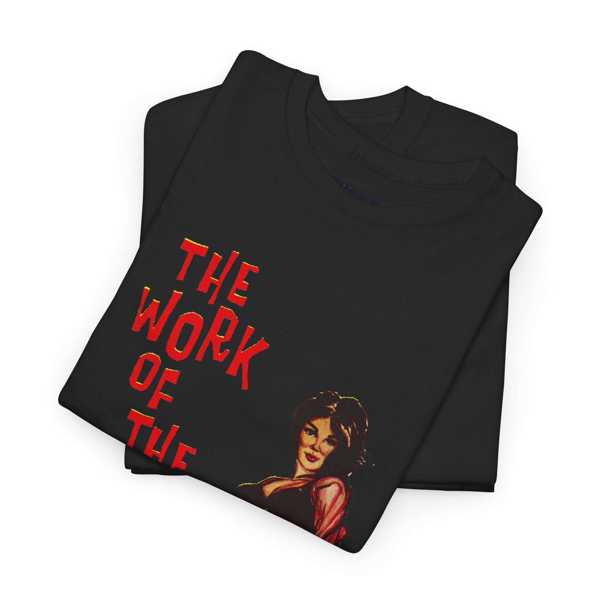 The Work Of The Devil T-shirt - Retro Au Go Go