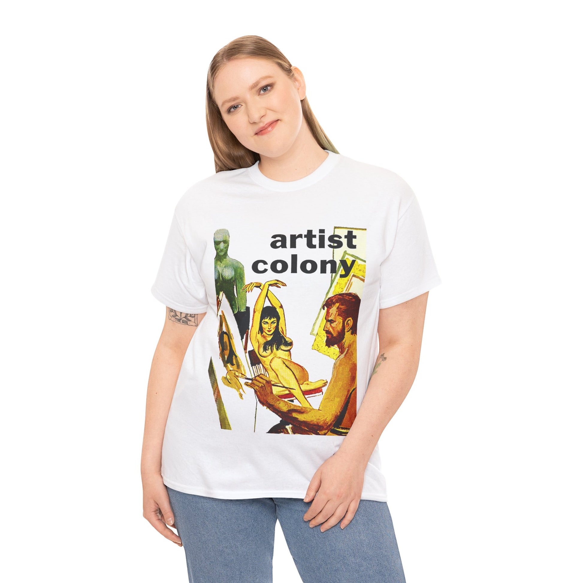 Artist Colony T-shirt - Retro Au Go Go