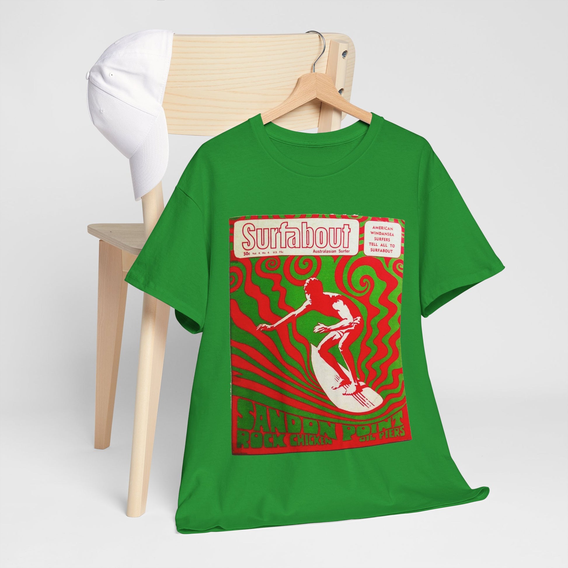 Surfabout Magazine T-shirt - Retro Au Go Go