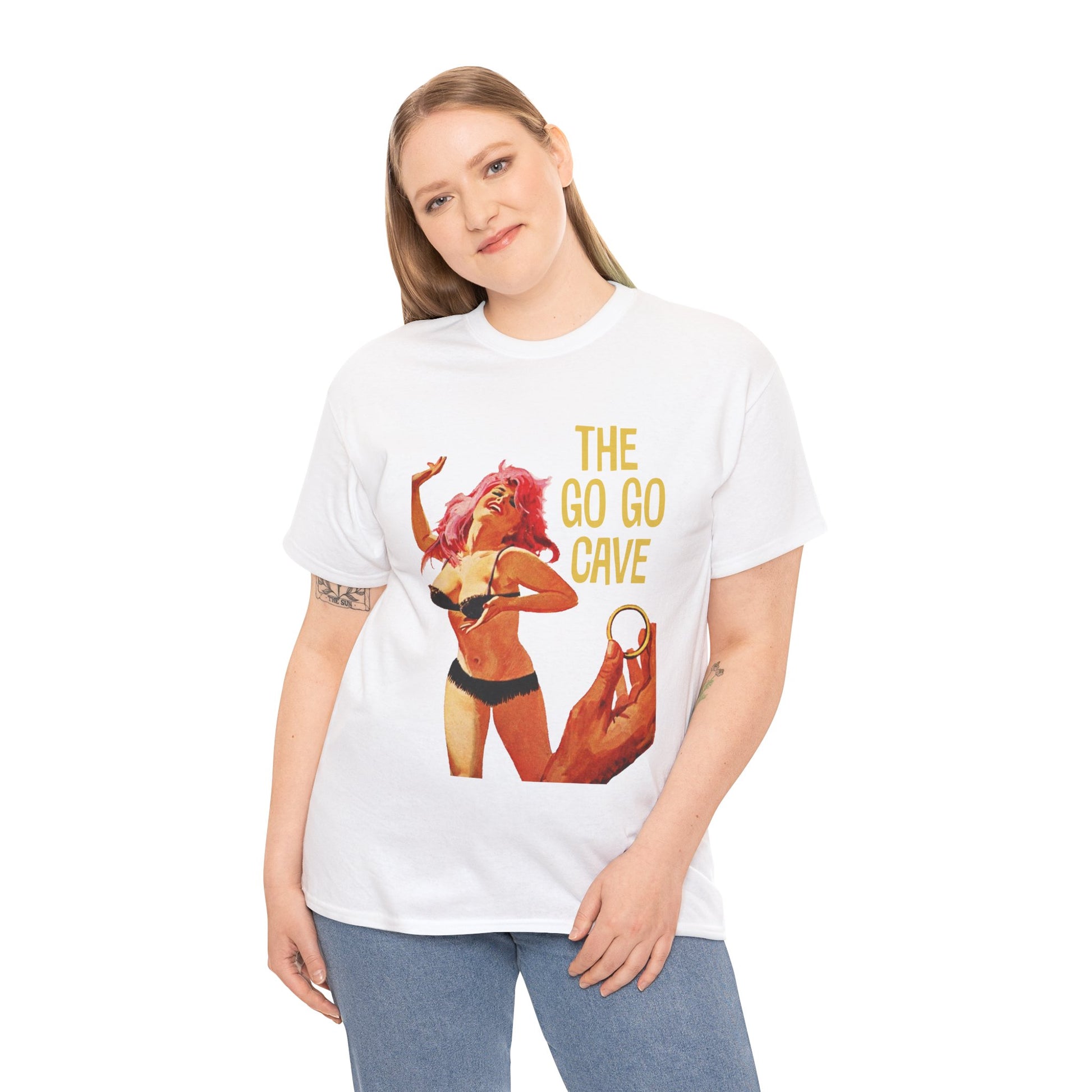 The Go Go Cave T-shirt - Retro Au Go Go