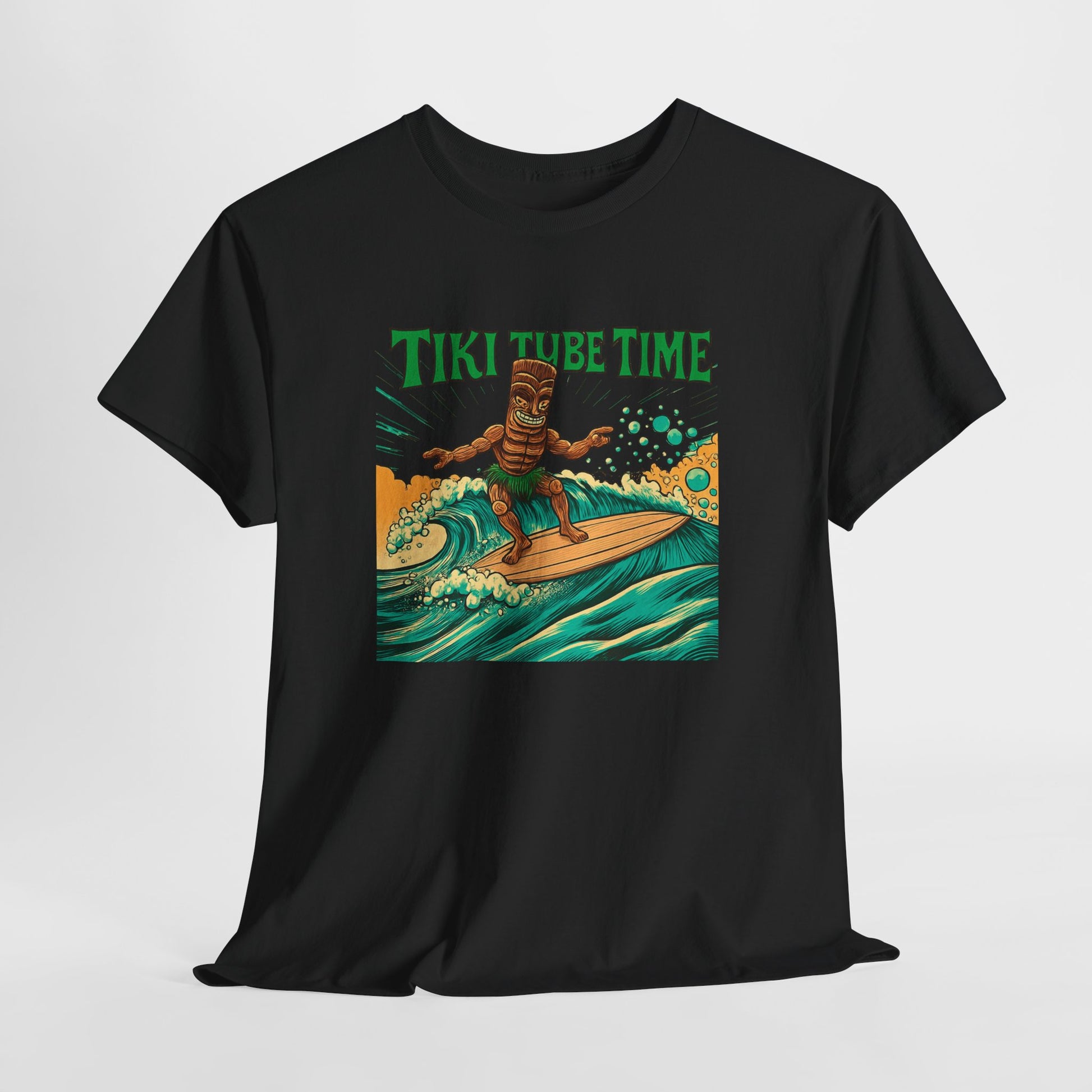 Tiki Tube Time T-shirt - Retro Au Go Go