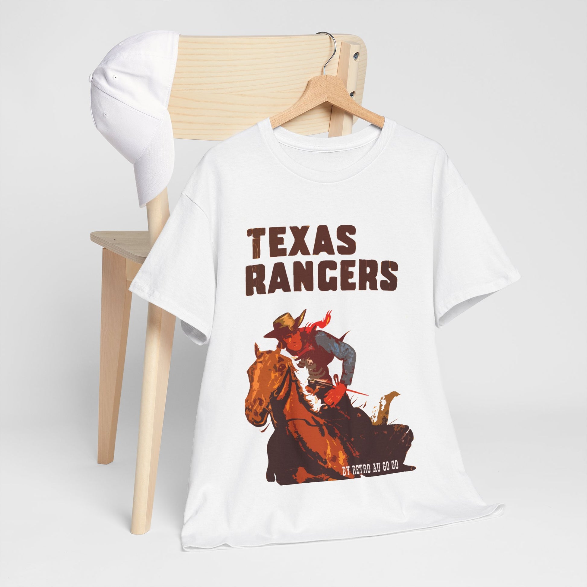 Texas Rangers T-Shirt - Retro Au Go Go
