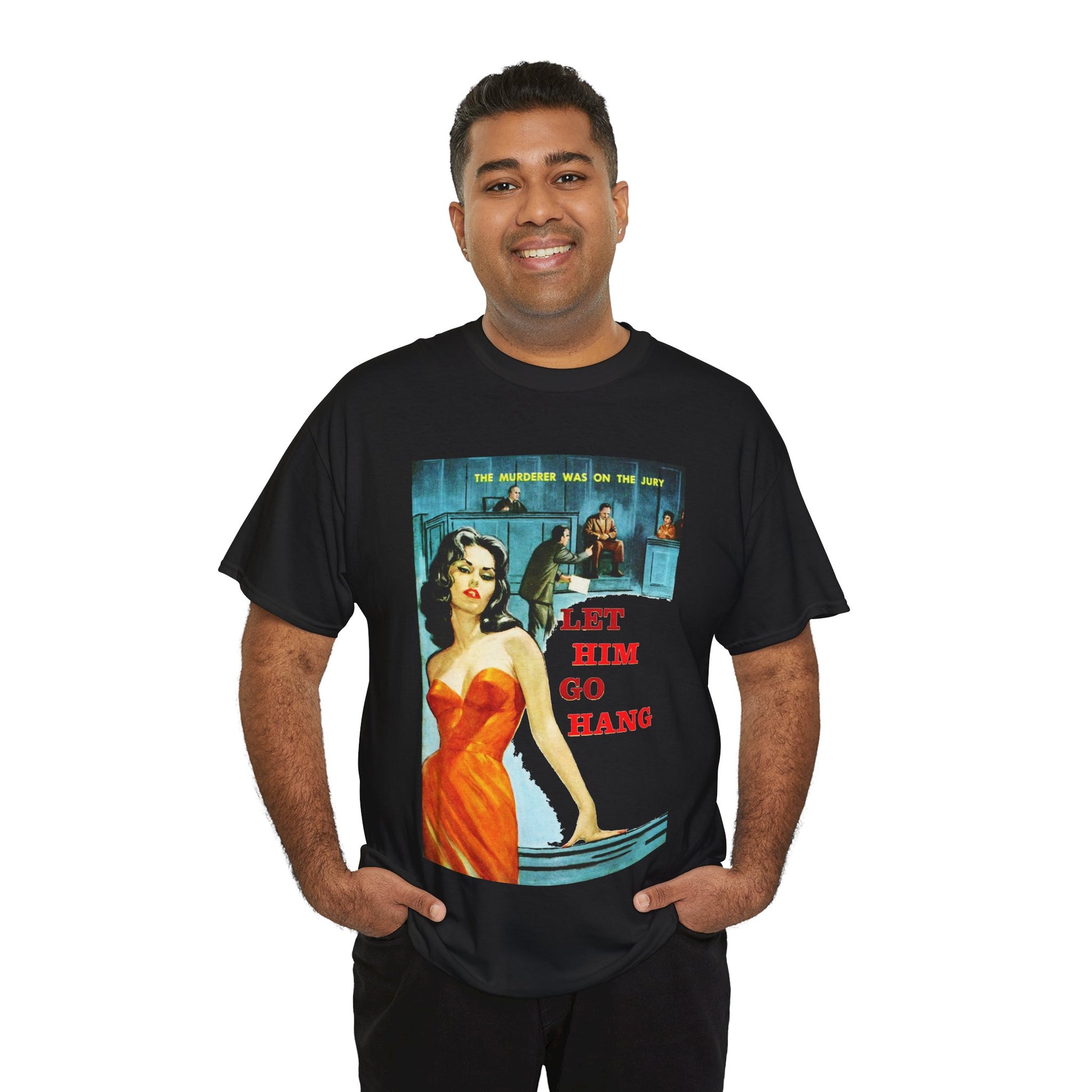 Let Him Go Hang T-shirt - Retro Au Go Go