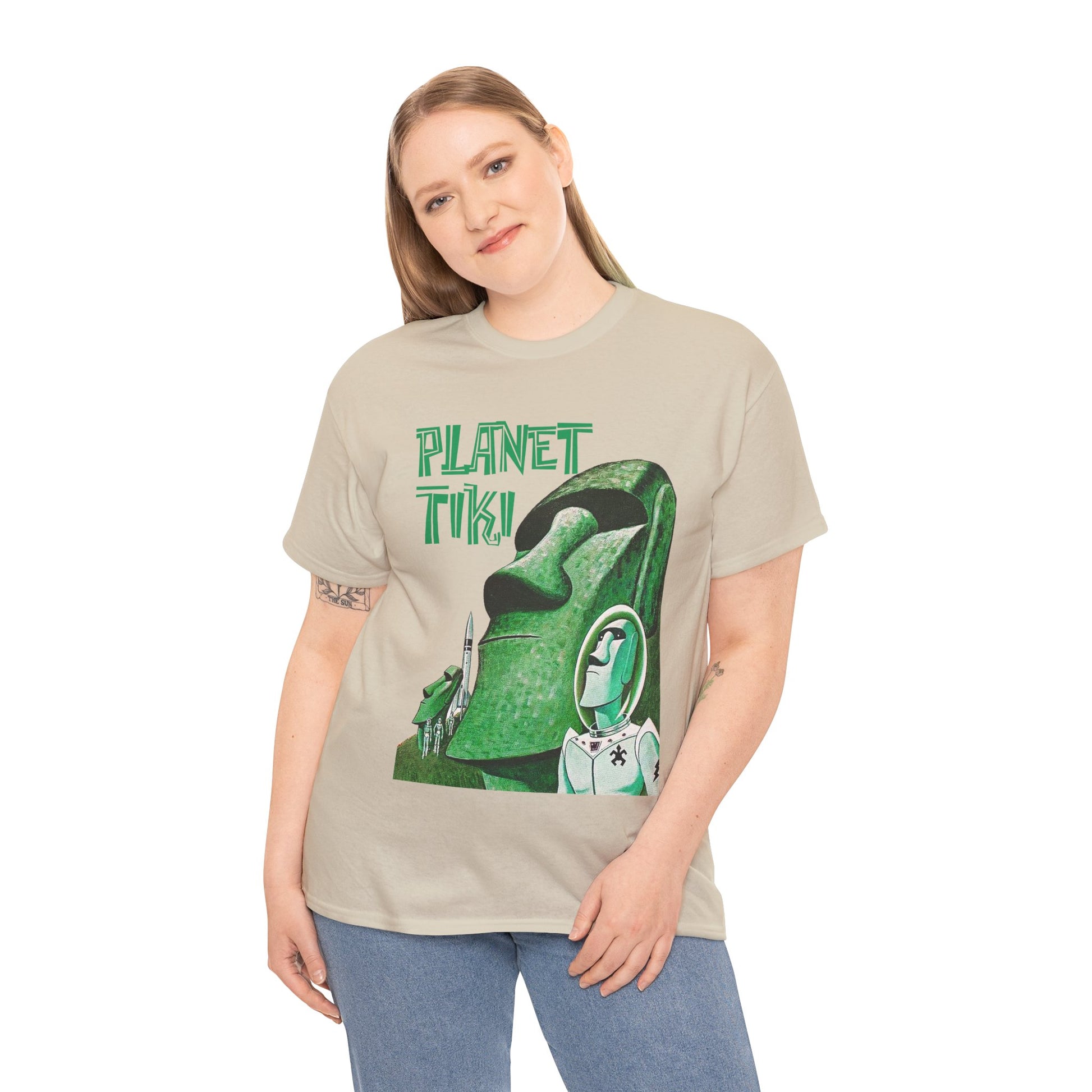 Planet Tiki T-shirt - Retro Au Go Go