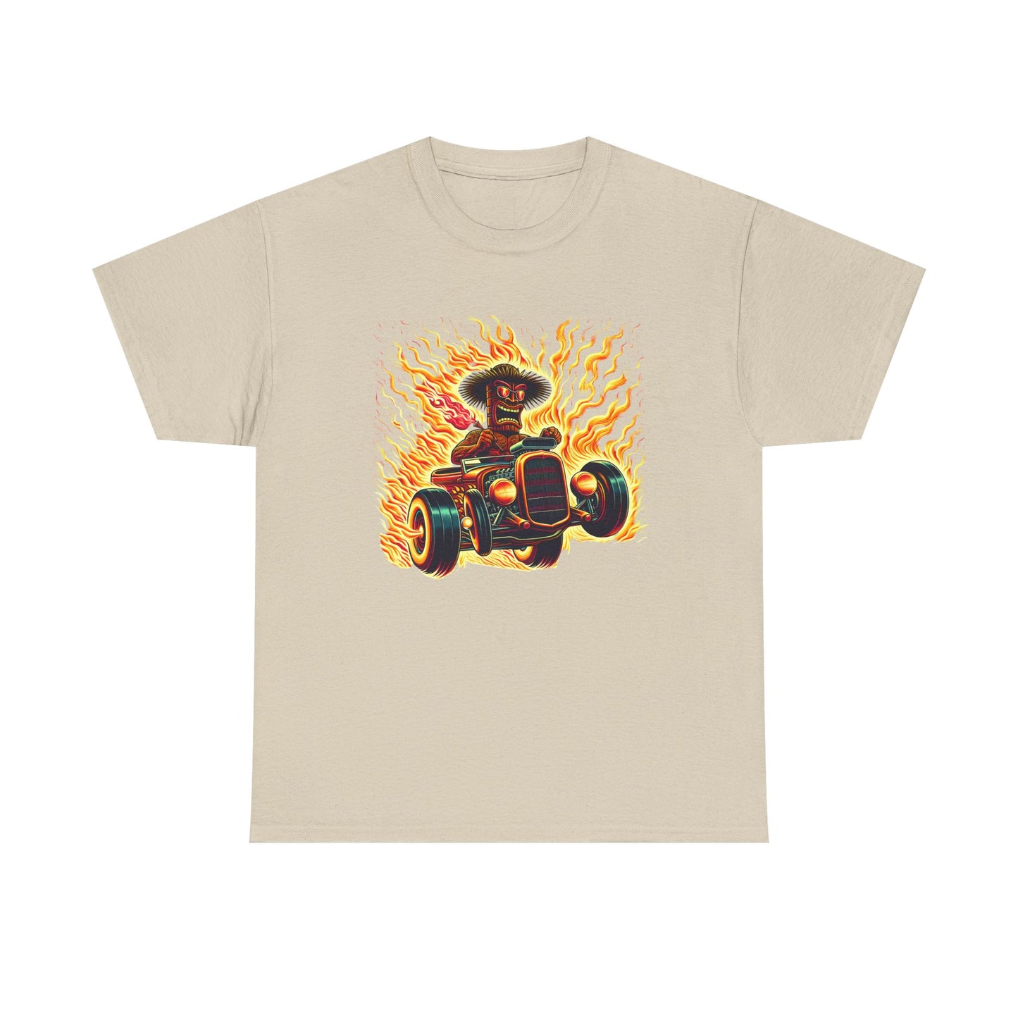 Tiki Hotrodder T-shirt - Retro Au Go Go