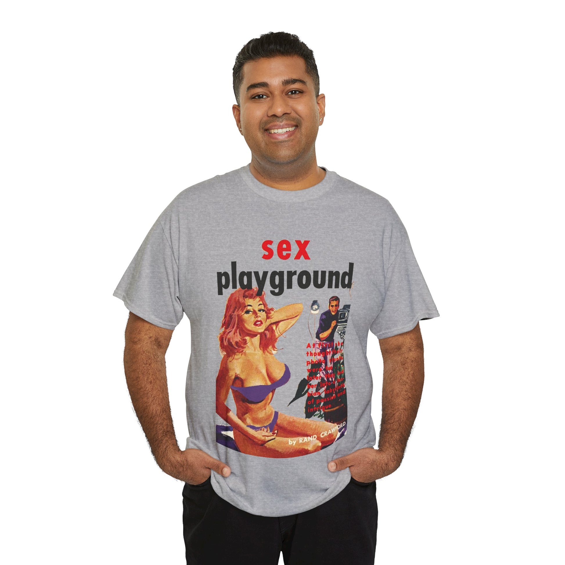 Sex Playground T-shirt - Retro Au Go Go