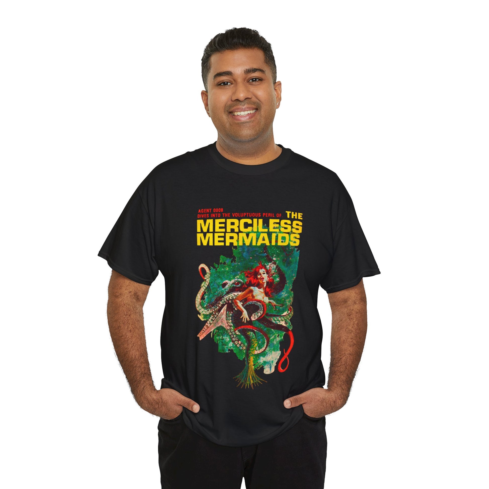 Merciless Mermaids T-shirt - Retro Au Go Go