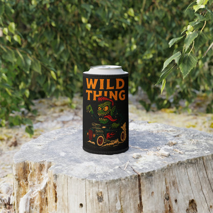 Wild Thing Rodder Stubby Cooler - Retro Au Go Go