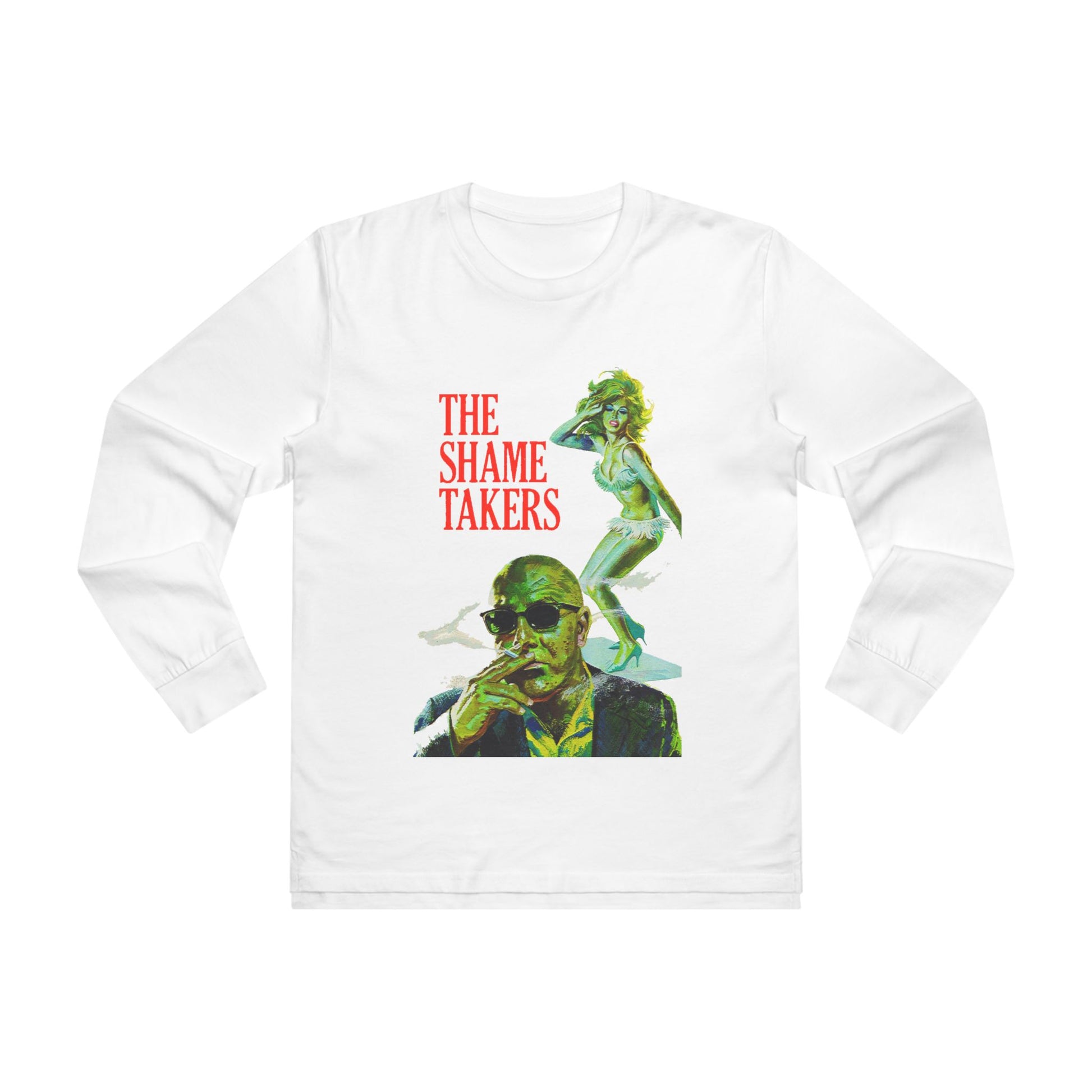 Shame Takers Long Sleeve T-Shirt - Retro Au Go Go