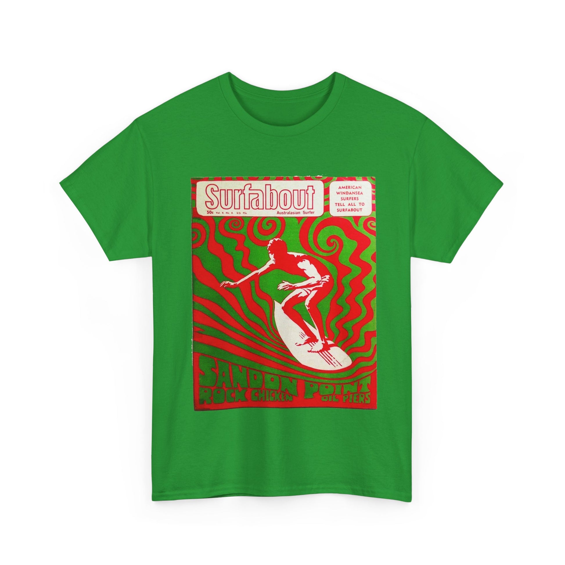 Surfabout Magazine T-shirt - Retro Au Go Go