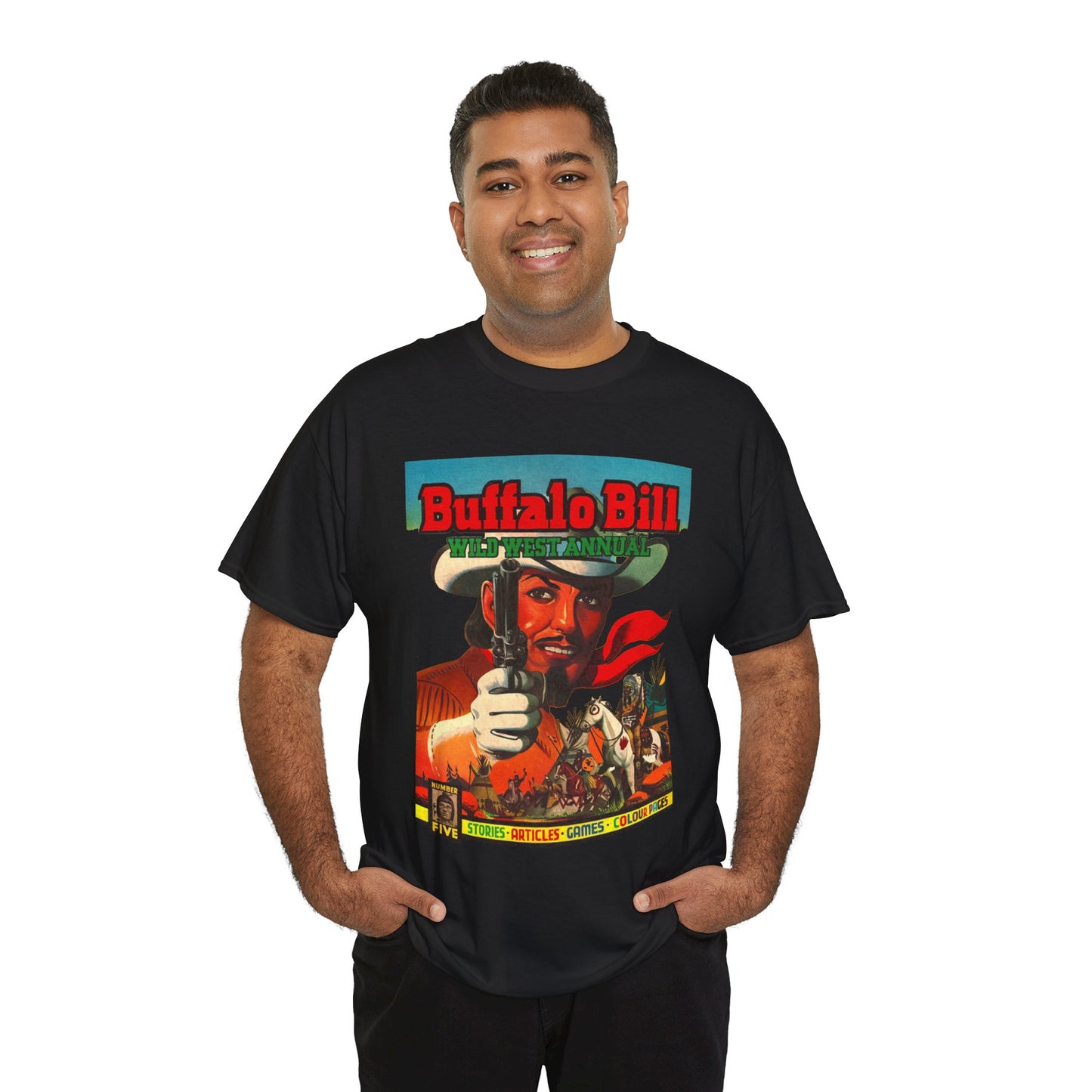 Buffalo Bill T-Shirt - Retro Au Go Go