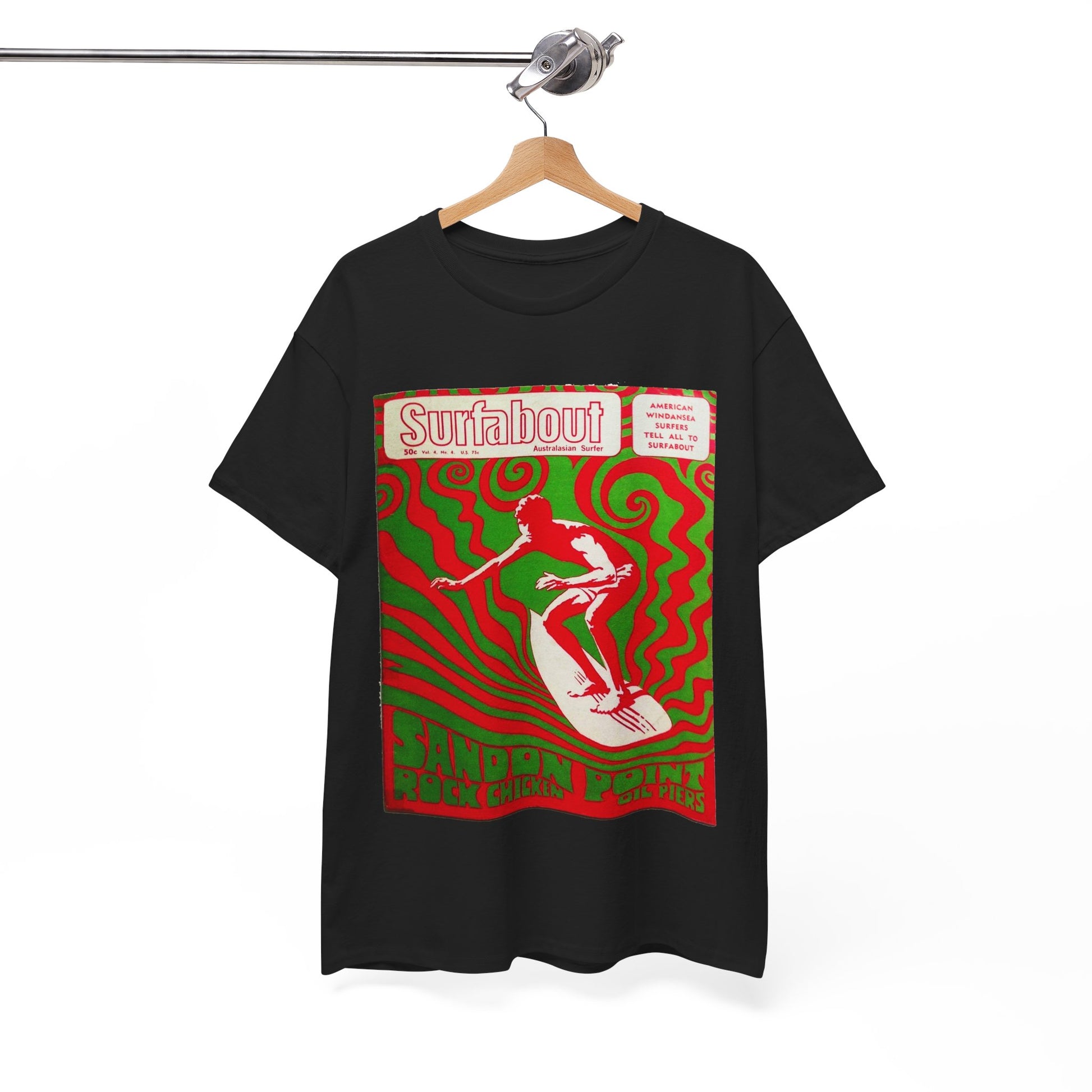 Surfabout Magazine T-shirt - Retro Au Go Go