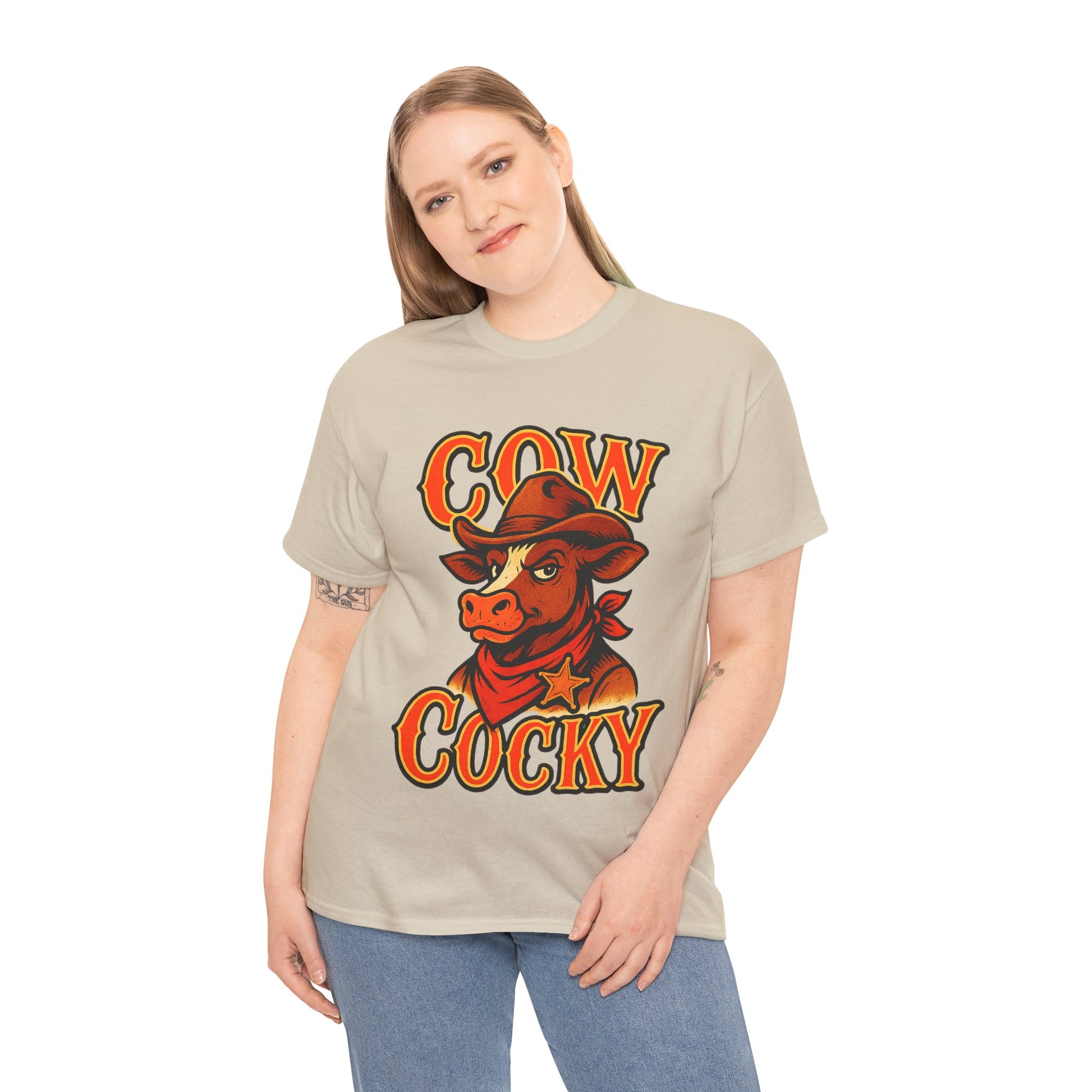 Cow Cocky T-Shirt - Retro Au Go Go