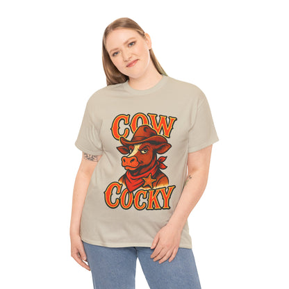Cow Cocky T-Shirt - Retro Au Go Go