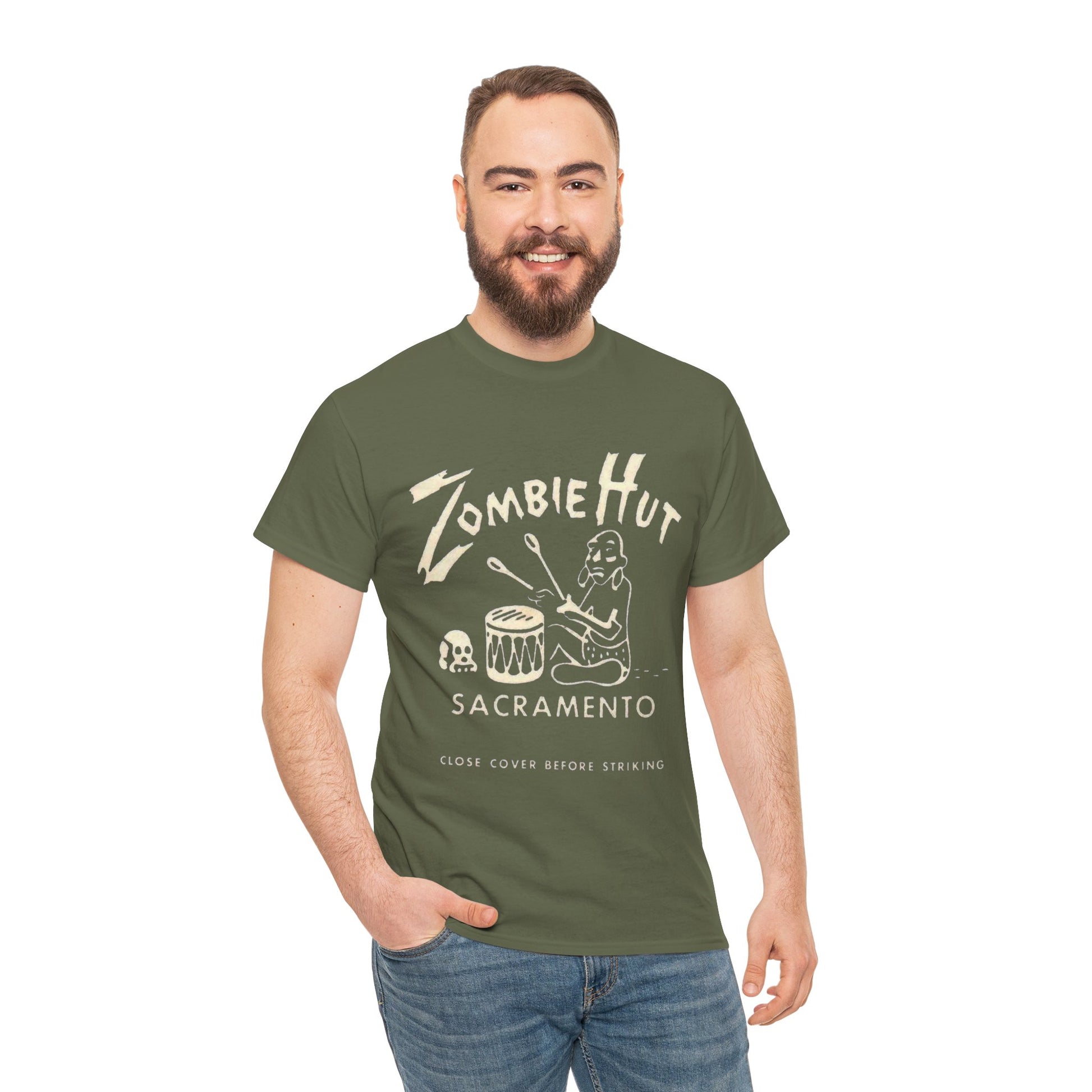 Zombie Hut T-Shirt - Retro Au Go Go