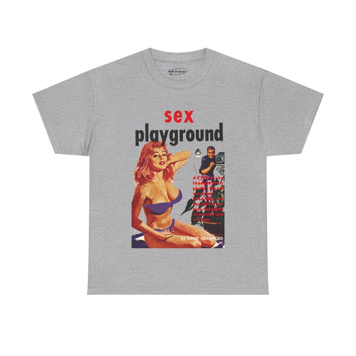 Sex Playground T-shirt - Retro Au Go Go