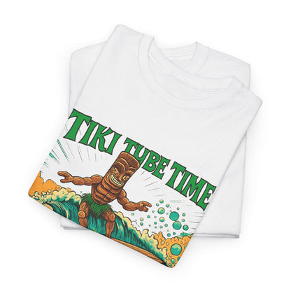 Tiki Tube Time T-shirt - Retro Au Go Go