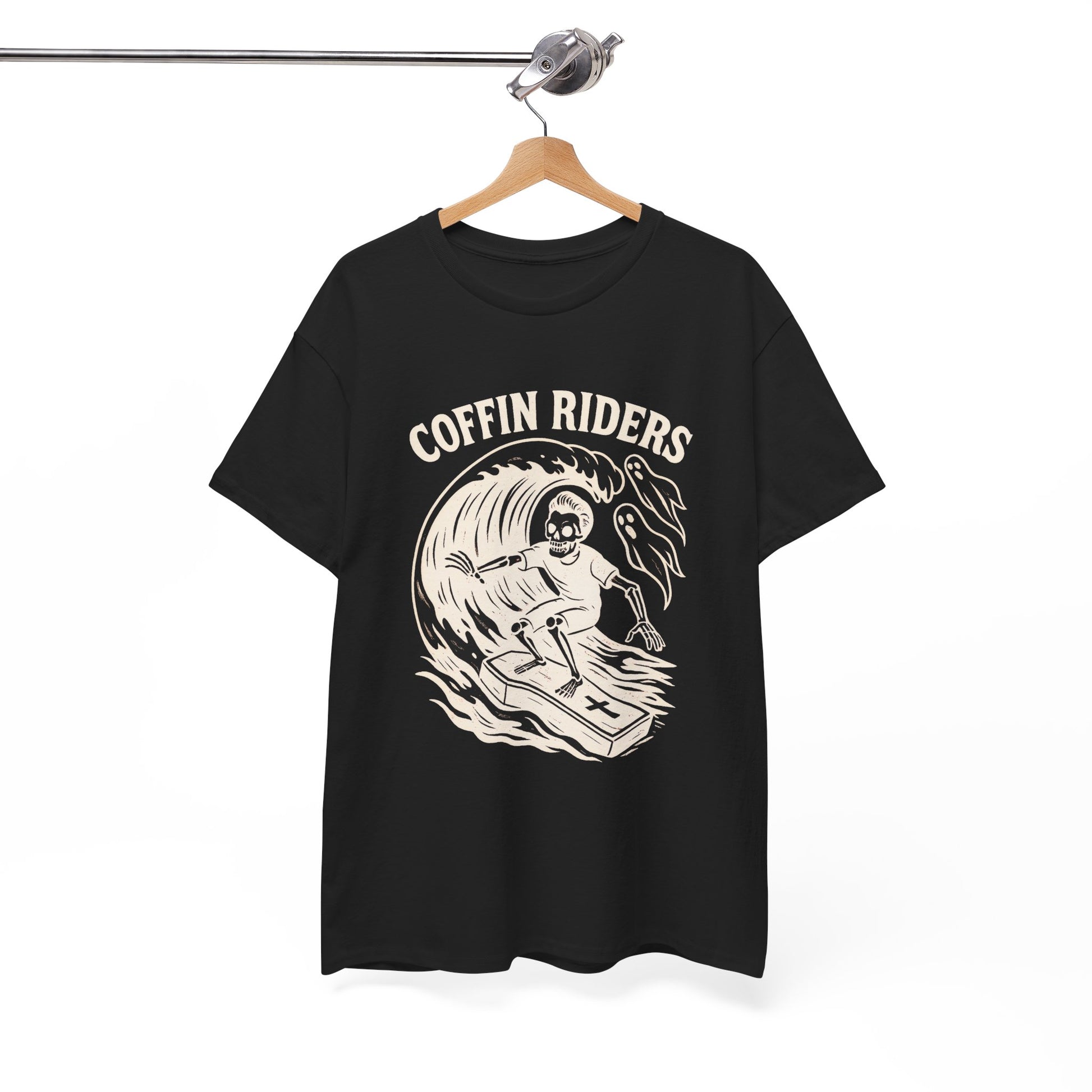 Coffin Riders T-shirt - Retro Au Go Go