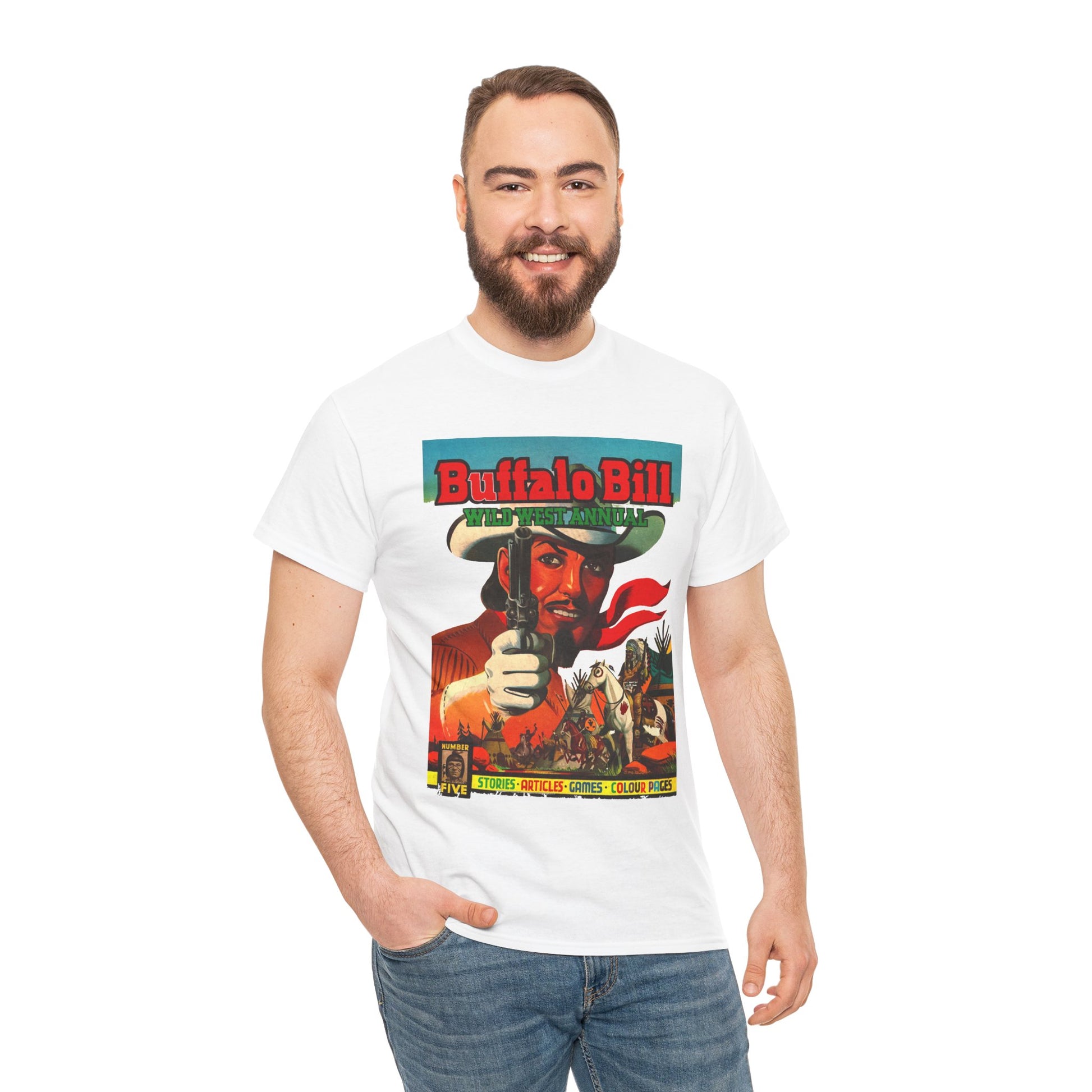 Buffalo Bill T-Shirt - Retro Au Go Go