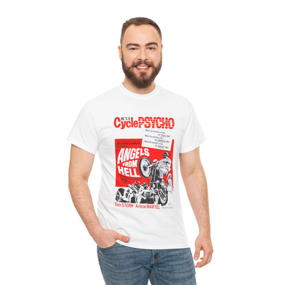Cycle Psycho T-Shirt - Retro Au Go Go