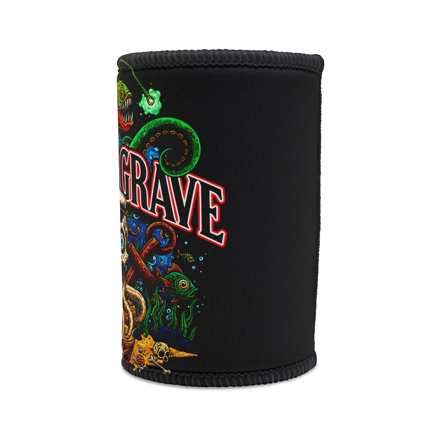 Watery Grave Stubby Cooler - Retro Au Go Go