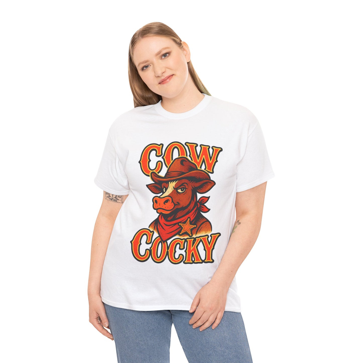 Cow Cocky T-Shirt - Retro Au Go Go