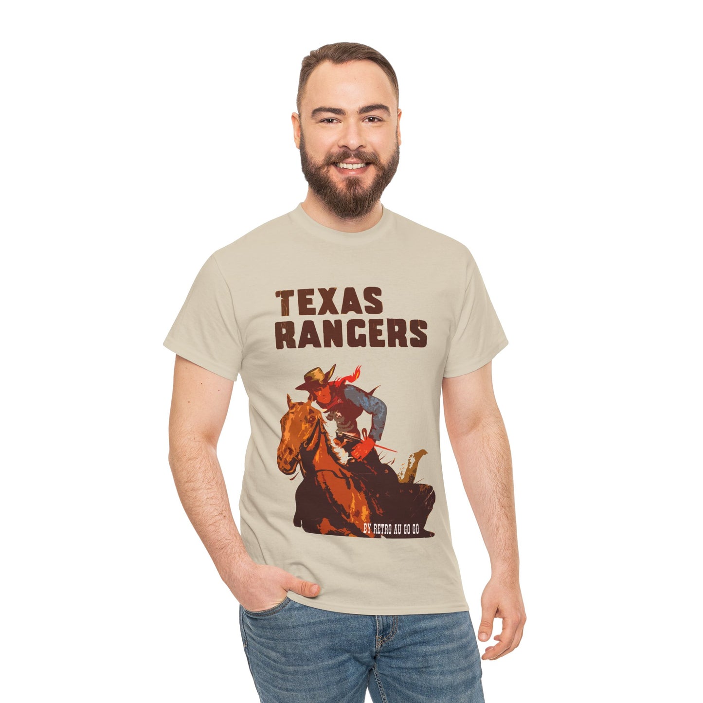 Texas Rangers T-Shirt - Retro Au Go Go