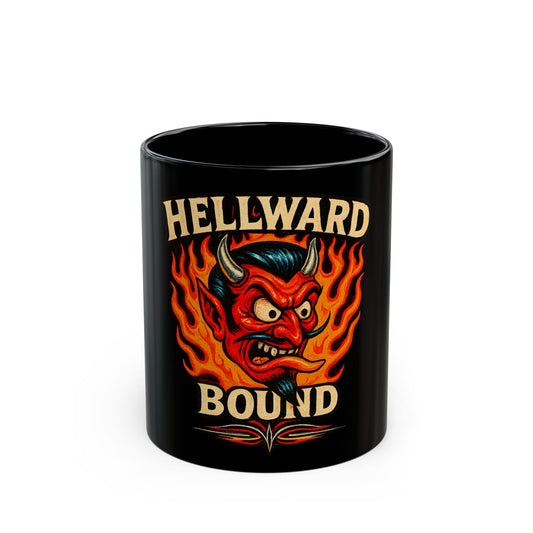 Hellward Bound Coffee Tea Mug - Retro Au Go Go