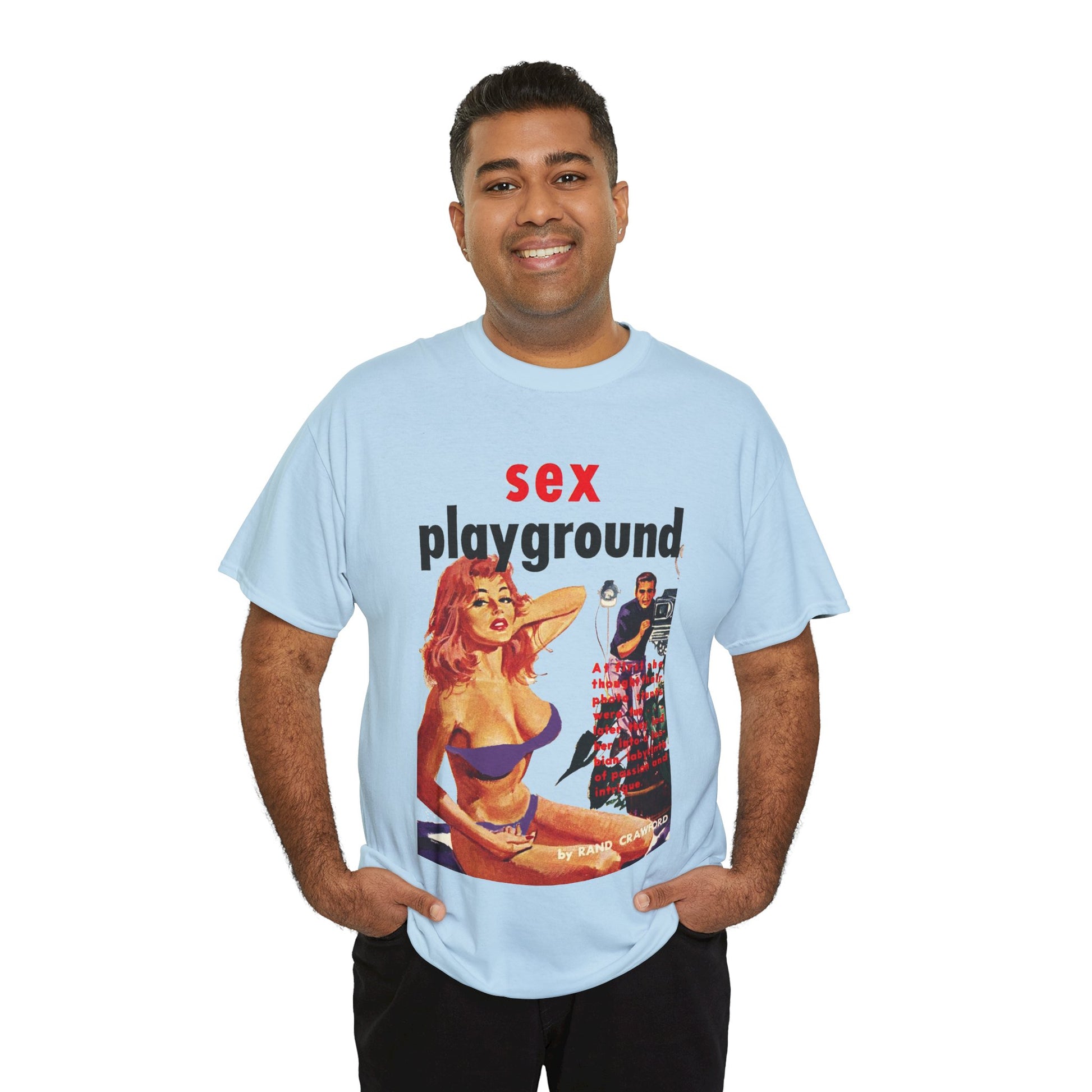 Sex Playground T-shirt - Retro Au Go Go