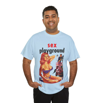Sex Playground T-shirt - Retro Au Go Go